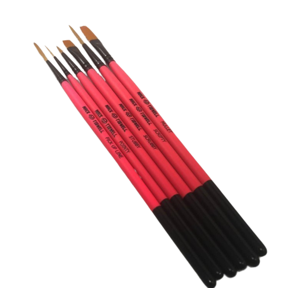 Mack Tidwell Broken Pinkies 6 Brush Set