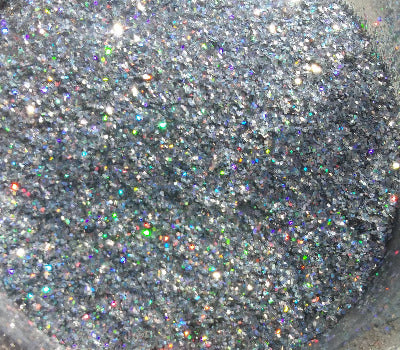 Black Holographic Flake - Black Prism Flake