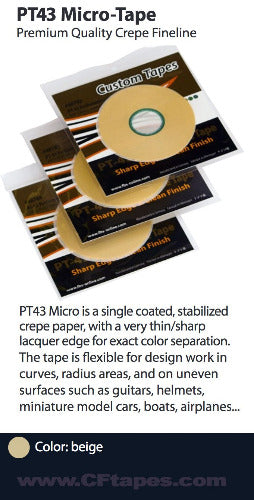 PT43 MICRO TAPE FINE DETAILS