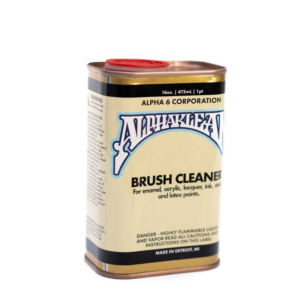 Alphaklean – Brush Cleaner – 16oz ON SALE – Custom Fineline Tape & Art  Supplies