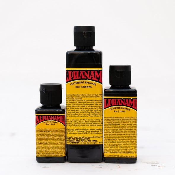 Alphanamel – McKeag’s Black
