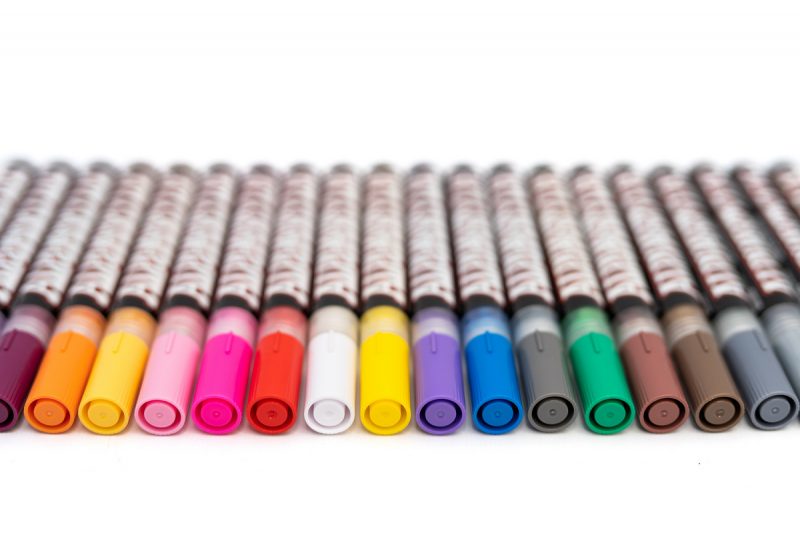 Alphakrylik Paint Markers – Set of 25 colors ON SALE – Custom Fineline Tape  & Art Supplies