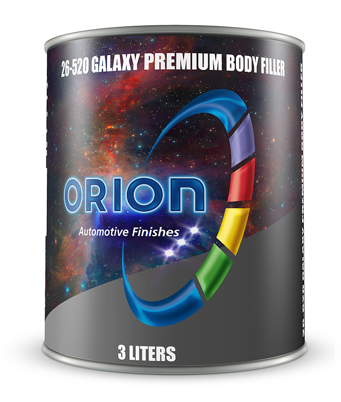 ORION 26-520 GALAXY PREMIUM BODY FILLER – 3 LITER – Custom Fineline Tape & Art  Supplies