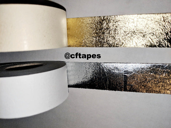 GOLD or SILVER LEAF ROLL – Custom Fineline Tape & Art Supplies