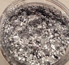metal flake silver chrome